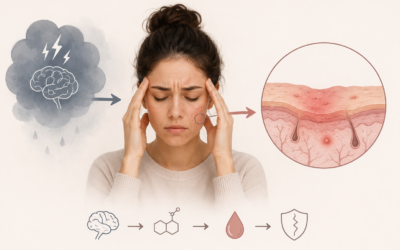 Wat doet stress met je huid?